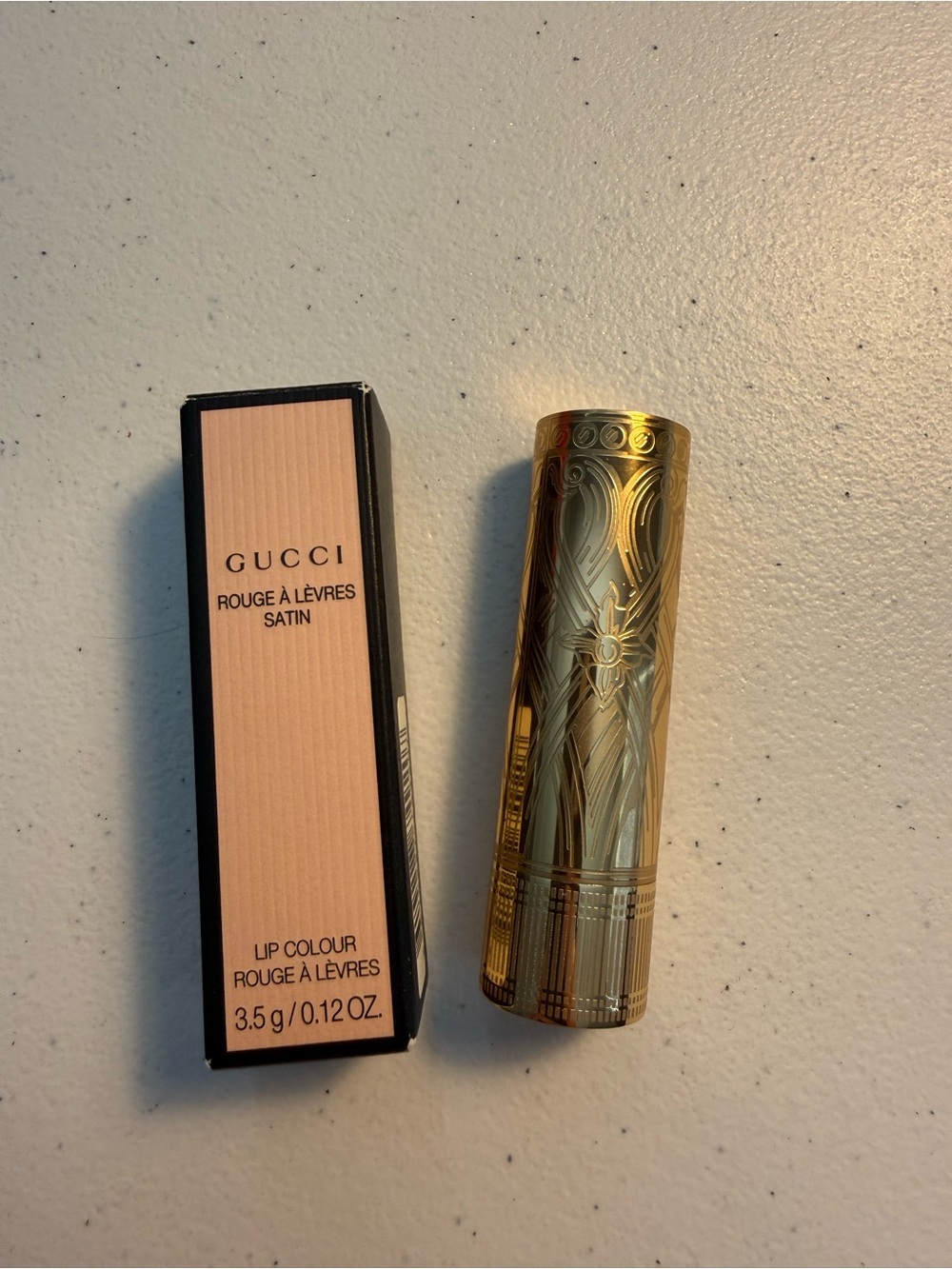 Gucci Rouge à Lèvres Satin Lipstick 505 Janet Rust Brown 3.5g/.12oz